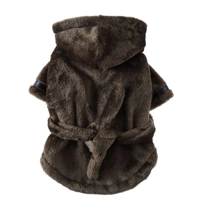 Snuffele Snouts Badjas Coffee / L Bath Robe