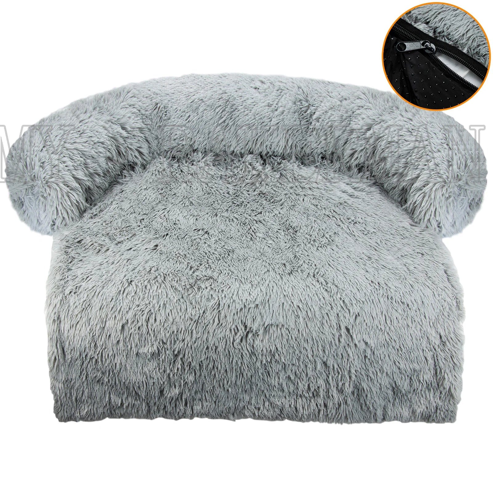 Snuffele Snouts Bed en Bank Zipper light grey / XXL for 99IBS Bed&Sofa