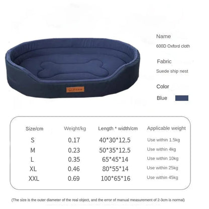 Snuffele Snouts Bed waterdicht / Kauwbestendig Blue / XXL / CHINA Bed