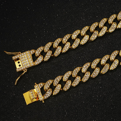 Snuffele Snouts Diamant Cubaanse Kettingen Diamond Cuban Chains