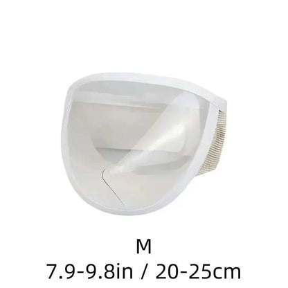 Snuffele Snouts MuilKolf Transparent M 7.9-9.8in 20-25cm / 2 Pcs MuzzleCollar Transparent