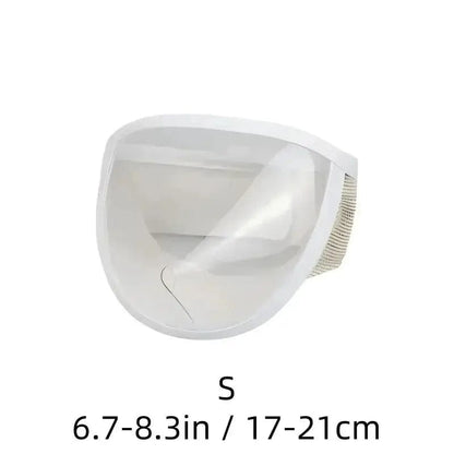 Snuffele Snouts MuilKolf Transparent S 6.7-8.3in 17-21cm / 2 Pcs MuzzleCollar Transparent