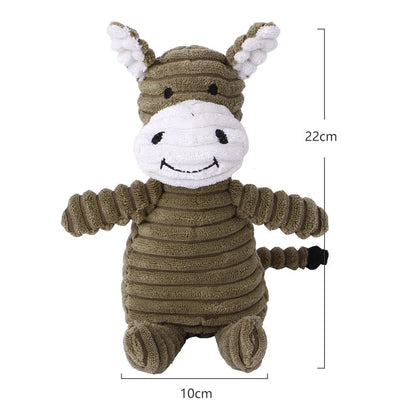 Snuffele Snouts Pluizerig Dieren Piepend Donkey Fluffy Animals Squeaky