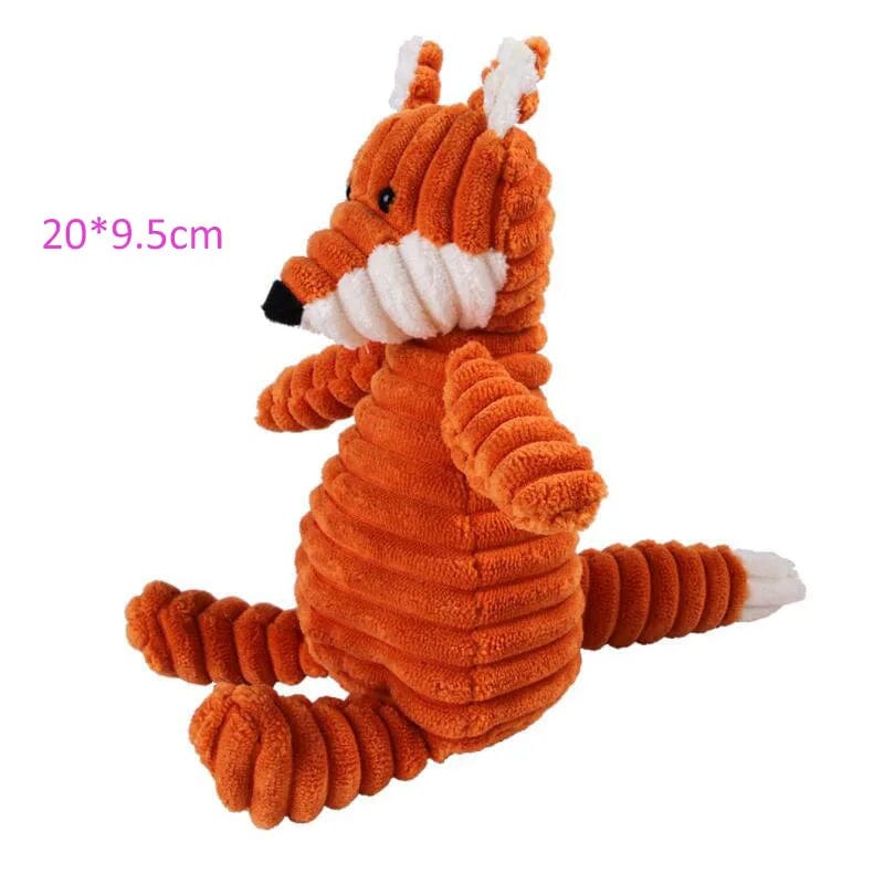 Snuffele Snouts Pluizerig Dieren Piepend Fox Fluffy Animals Squeaky