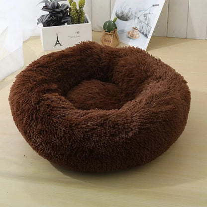 Snuffele Snouts Pluizige Dieren Nest coffee / 40cm Fluffy Animal Nest