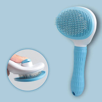 Snuffele Snouts Roestvrij Staal Borstel blue Stainless Steel Brush