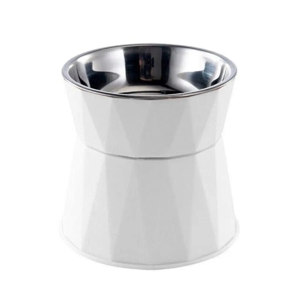 Snuffele Snouts RoestVrijStalen Kom white Stainless Steel Bowl