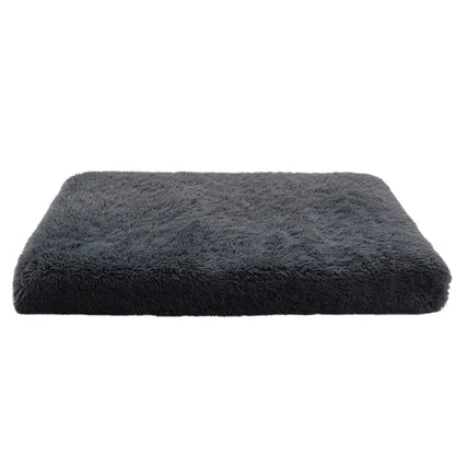 Snuffele Snouts Superzacht Bed / Verwijderbaar Pluche Black / L 75X50X8cm Super Soft Bed / Removable Plush