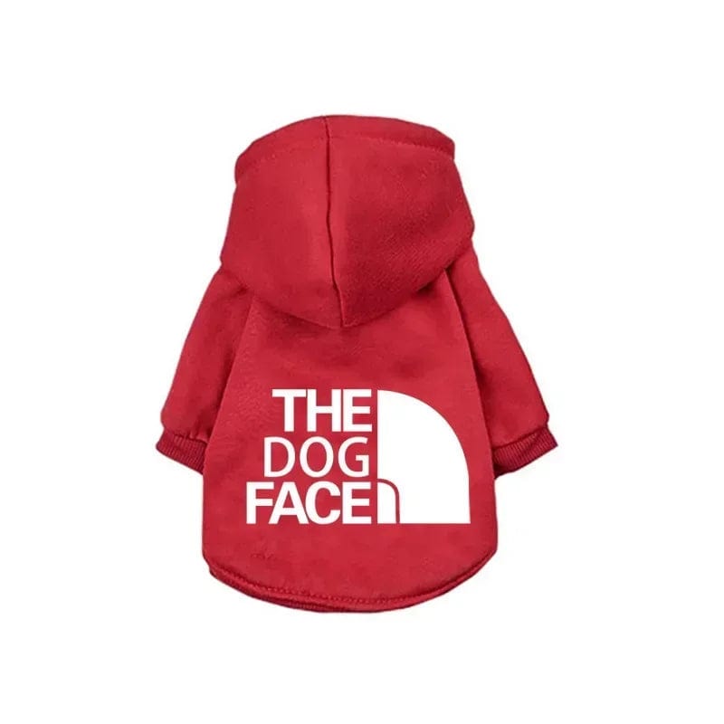 Snuffele Snouts The Dog Face Hoodie Red / XS 1KG-1.5KG The Dog Face Hoodie