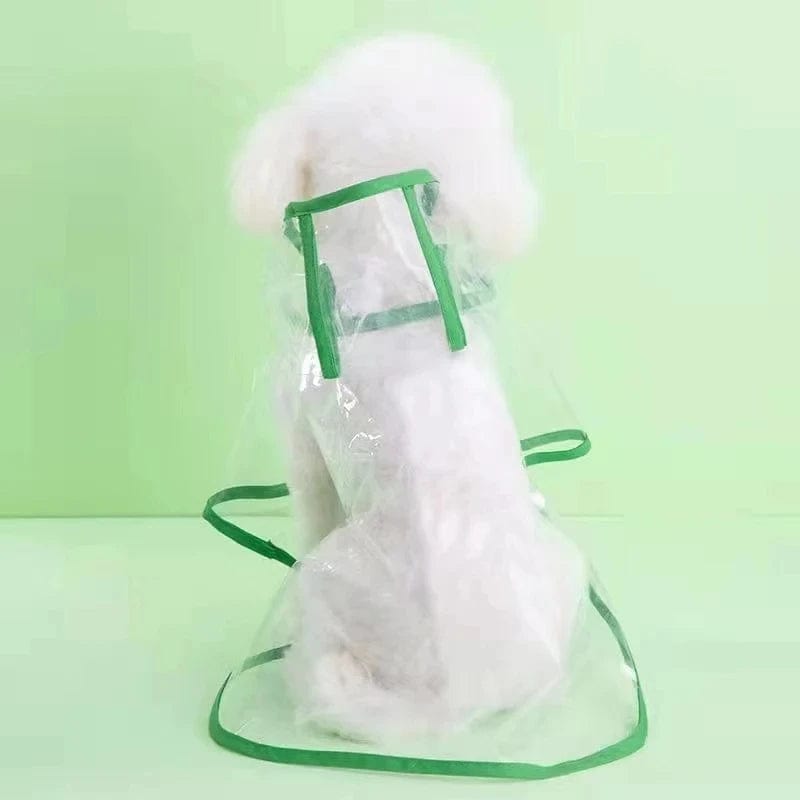 Snuffele Snouts Transparante RegenKleding green / M Raincoat