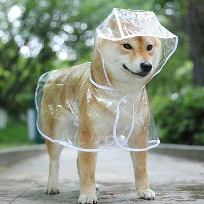 Snuffele Snouts Transparante RegenKleding Raincoat