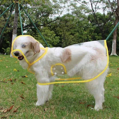 Snuffele Snouts Transparante RegenKleding Yellow / S Raincoat