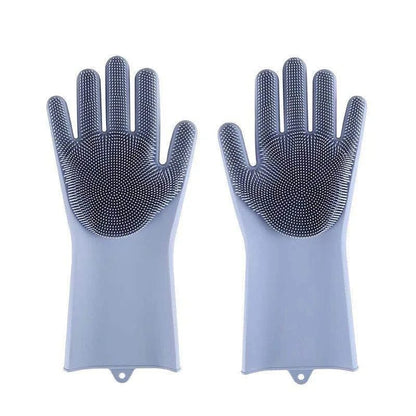 Snuffele Snouts Verzorgings Handschoenen Grey Care Gloves