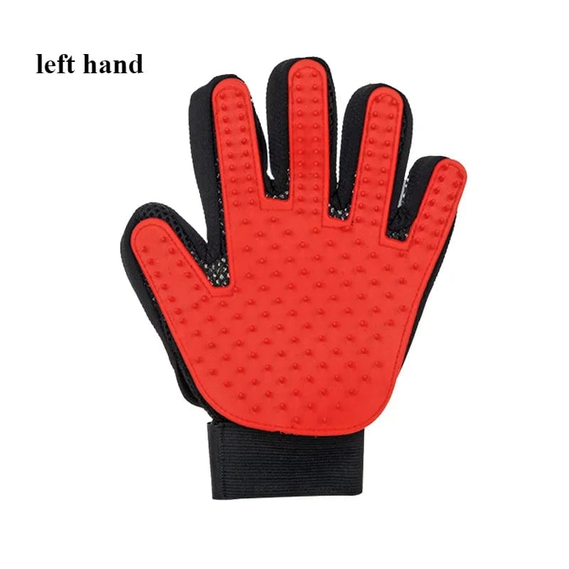 Snuffele Snouts Verzorgings Handschoenen Left-red / 23x17cm Care Gloves