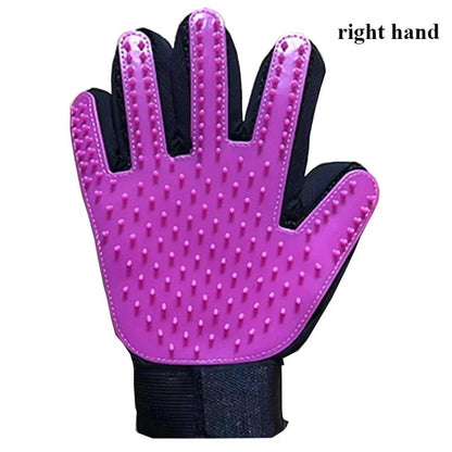 Snuffele Snouts Verzorgings Handschoenen Right-purple / 23x17cm Care Gloves